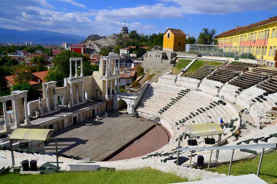 The-ancient-amphitheatre-Plovdiv-Bulgaria